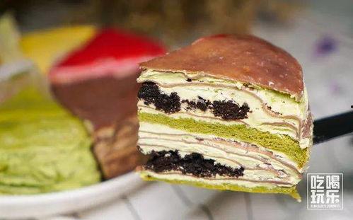 抖音网红早餐蛋糕图片,颜值与美味并存的美味诱惑