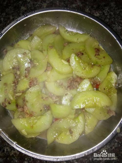 炒着吃的圆的瓜,美味尽享